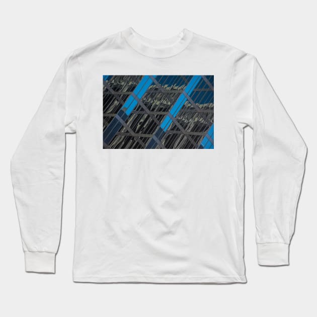 Tower Abstract on the Oblique Long Sleeve T-Shirt by BrianPShaw